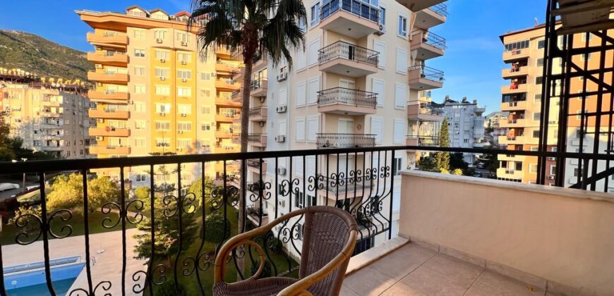 ALANYA Güllerpınarı satılık 2+1 eşyalı daire alanya Alangün Apartmanı