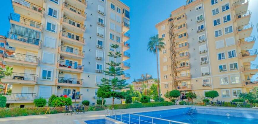 ALANYA Güllerpınarı satılık 2+1 eşyalı daire alanya Alangün Apartmanı