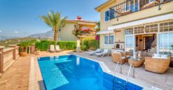 KARGICAK SATILIK 3+1 EŞYALI VİLLA ALANYA Gold City Villa