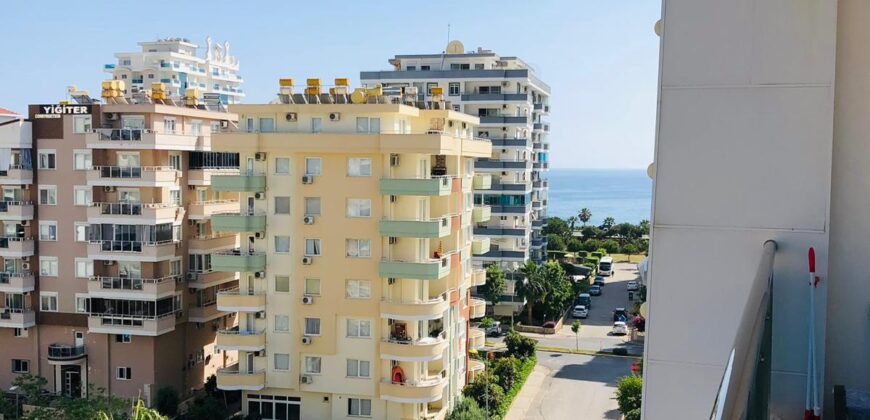 ALANYA MAHMUTLAR 1+1 EŞYALI SATILIK DAİRE ÜÇGEN PARK MEVKİ