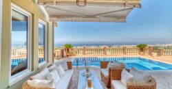 KARGICAK SATILIK 3+1 EŞYALI VİLLA ALANYA Gold City Villa