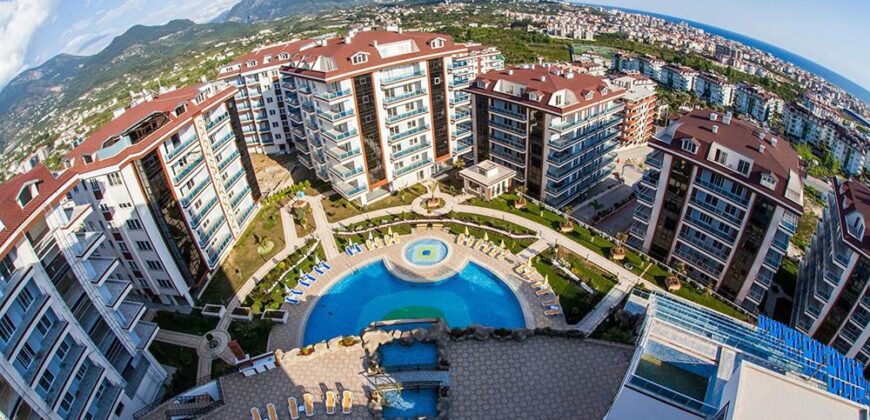 cikcili satılık 2+1 eşyalı residence alanya Another World