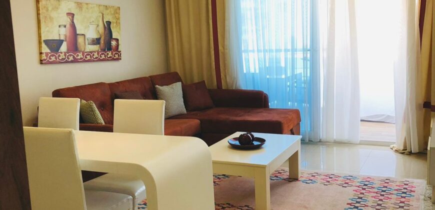 ALANYA MAHMUTLAR 1+1 EŞYALI SATILIK DAİRE ÜÇGEN PARK MEVKİ