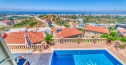 KARGICAK SATILIK 3+1 EŞYALI VİLLA ALANYA Gold City Villa