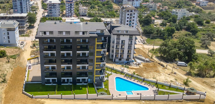 AVSALLAR SATILIK 2+1 EŞYALI RESİDENCE ALANYA KOCA