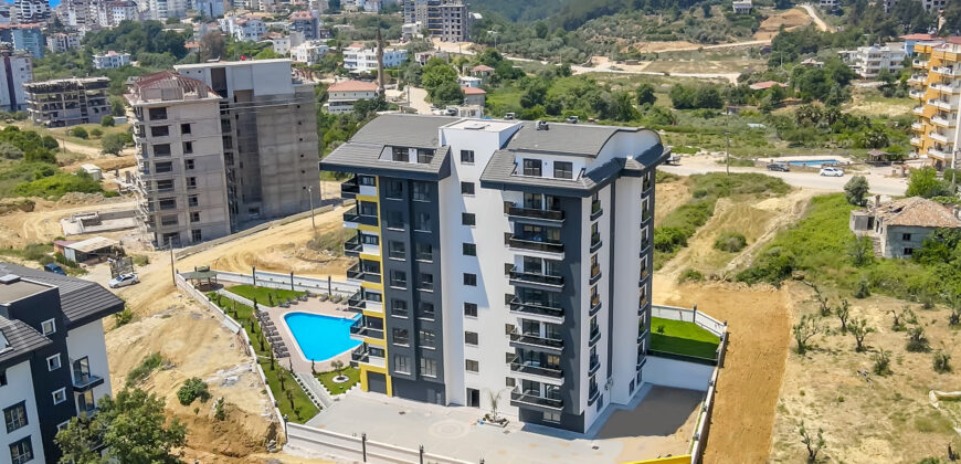 AVSALLAR SATILIK 2+1 EŞYALI RESİDENCE ALANYA KOCA