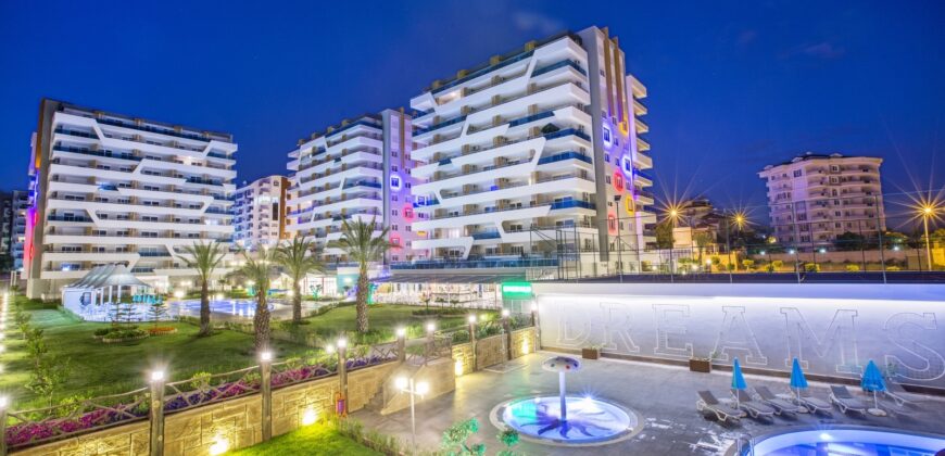 AVSALLAR SATILIK 2+1 EŞYALI RESİDENCE ALANYA EMERALD DREAMS