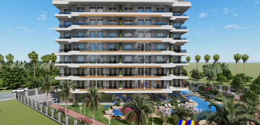 GAZİPAŞA SATILIK 1+1 EŞYASIZ DAİRE ALANYA  SELİNUS GAZİPAŞA