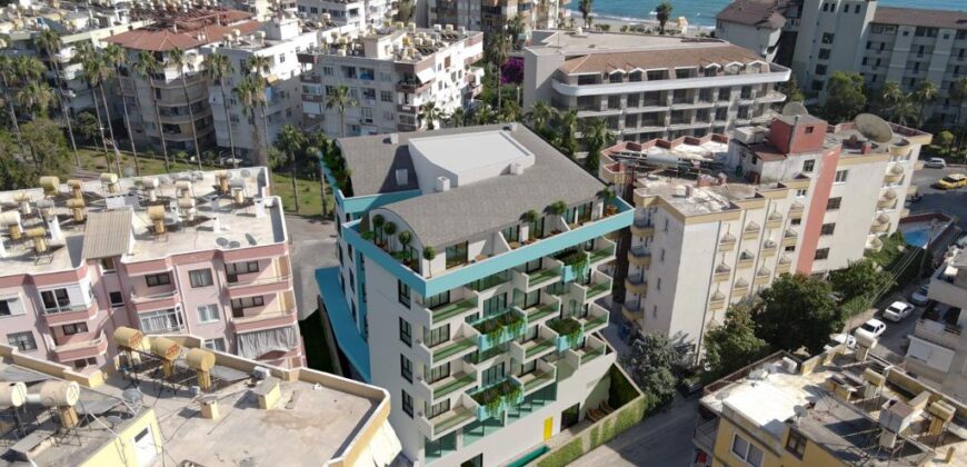 ALANYA MERKEZ 1+1 BOŞ DAİRE CASA SUR MER ALANYA