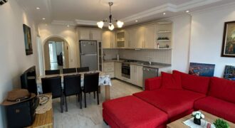 TOSMUR SATILIK 2+1 ESYALI RESIDENCE ALANYA BOOMERANG RESİDENCE