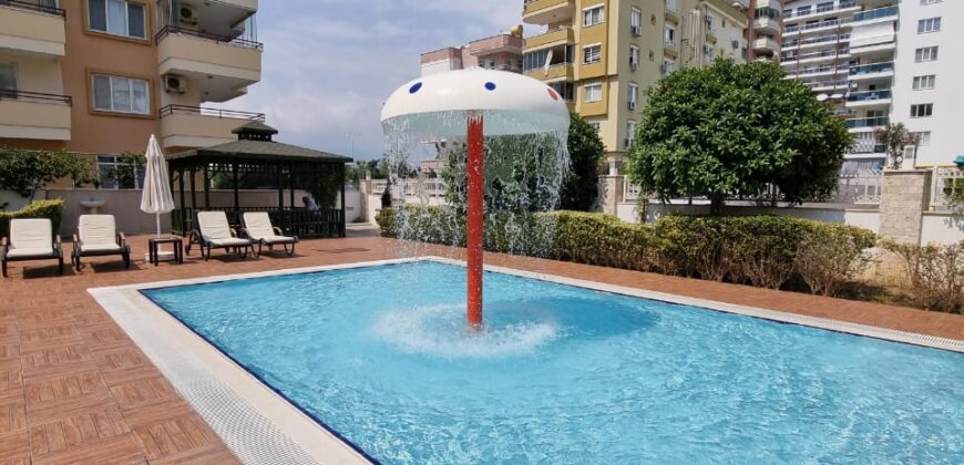 ALANYA MAHMUTLAR 1+1 EŞYALI SATILIK DAİRE ÜÇGEN PARK MEVKİ