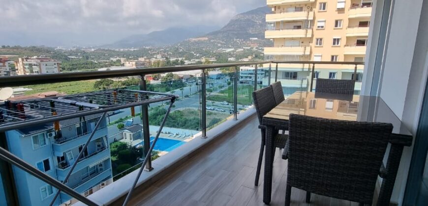 ALANYA MAHMUTLAR 1+1 EŞYALI SATILIK DAİRE ÜÇGEN PARK MEVKİ