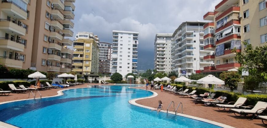 ALANYA MAHMUTLAR 1+1 EŞYALI SATILIK DAİRE ÜÇGEN PARK MEVKİ