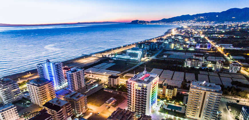 ALANYA MAHMUTLAR 1+1 EŞYALI SATILIK DAİRE ÜÇGEN PARK MEVKİ