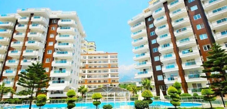 ALANYA MAHMUTLAR EŞYALI 1+1  SATILIK  MY WÖRD RESİDENCE