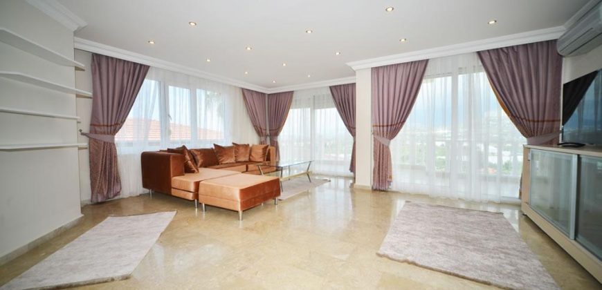 KARGICAK SATILIK VİLLA 5+3 EŞYALI ALANYA  Müstakil Triplex  VİLLA OKEAS