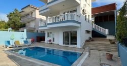 KARGICAK SATILIK VİLLA 5+3 EŞYALI ALANYA  Müstakil Triplex  VİLLA OKEAS