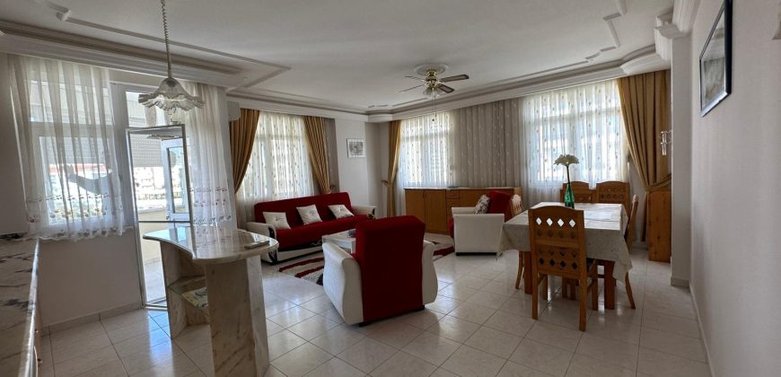 MAHMUTLAR SATILIK 3+1 EŞYALI DAİRE ALANYA  ŞEKERCİ APARTMANI