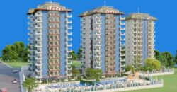 MAHMUTLAR SATILIK 1+1 BOŞ  RESİDENCE ALANYA  YEKTA BLUE 5