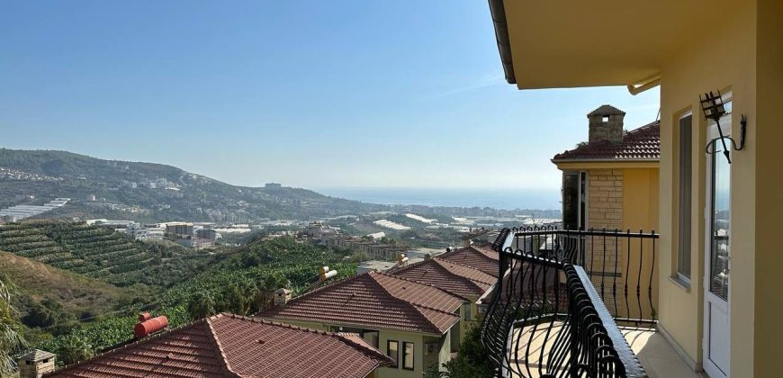 KARGICAK SATILIK EŞYALI VİLLA ALANYA GOLD CİTY VILLA