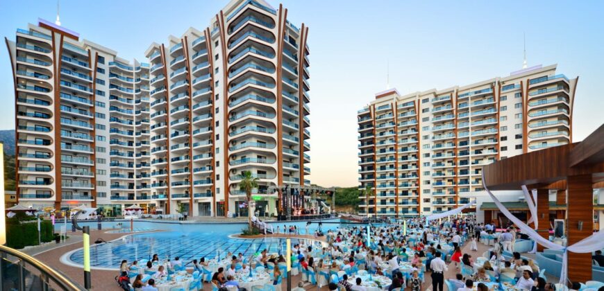 ALANYA MAHMUTLAR 1+1 EŞYALI SATILIK  RESİDENCE