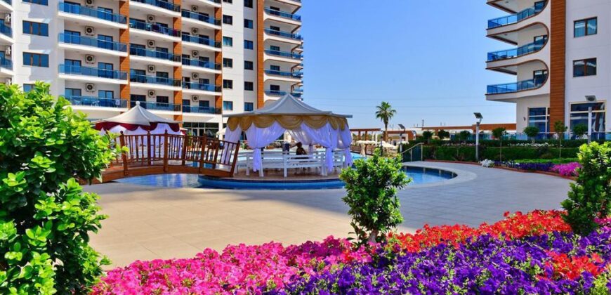 ALANYA MAHMUTLAR 1+1 EŞYALI SATILIK  RESİDENCE