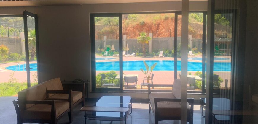 ALANYA OBA EŞYALI 1+1 DAİRE SATILIK SEE PREAL GARDEN SİTESİ