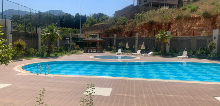 ALANYA OBA EŞYALI 1+1 DAİRE SATILIK SEE PREAL GARDEN SİTESİ