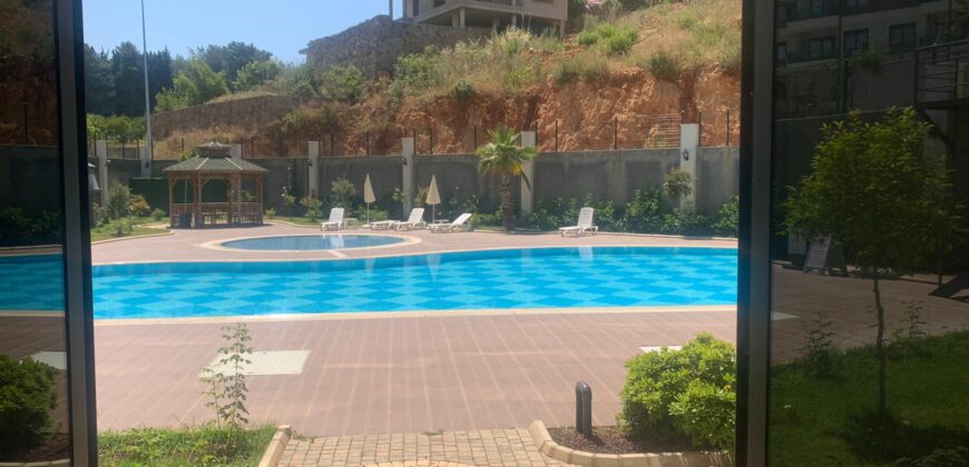 ALANYA OBA EŞYALI 1+1 DAİRE SATILIK SEE PREAL GARDEN SİTESİ