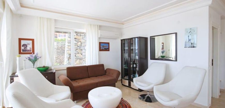 KARGICAK SATILIK VİLLA 4+1 EŞYALI ALANYA   Müstakil Villa