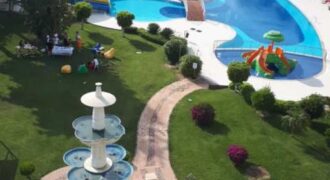 7055 15,000 TL ALANYA DEMİRTAŞ 2+1 FUL EŞYALI DAİRE   FUL AKTİVİTELİ 110 M2 2 HAVUZ 2 VC 2 ADET BANYA