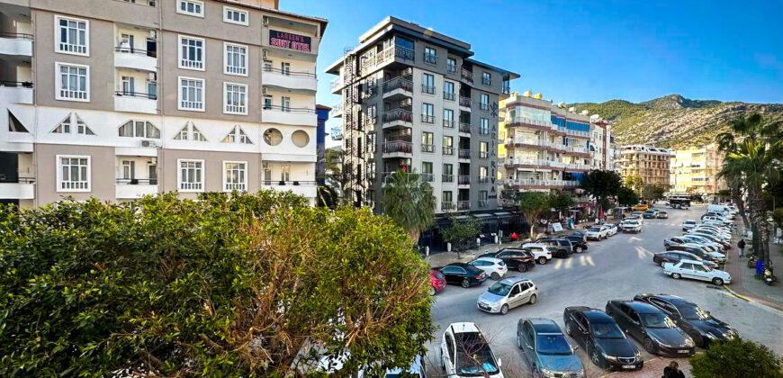 ALANYA MERKEZ SATILIK 2+1 EŞYALI DAİRE SARAY APARTMANI KLEOPATRA