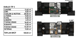 KARGICAK SATILIK 2+1 BOŞ VİLLA ALANYA CASA HILLS KARGICAK TOWNHOUSE