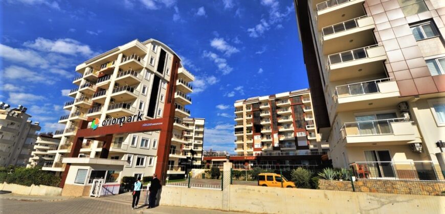 AVSALLAR SATILIK 1+0 EŞYALI RESİDENCE ALANYA ORİON PARK