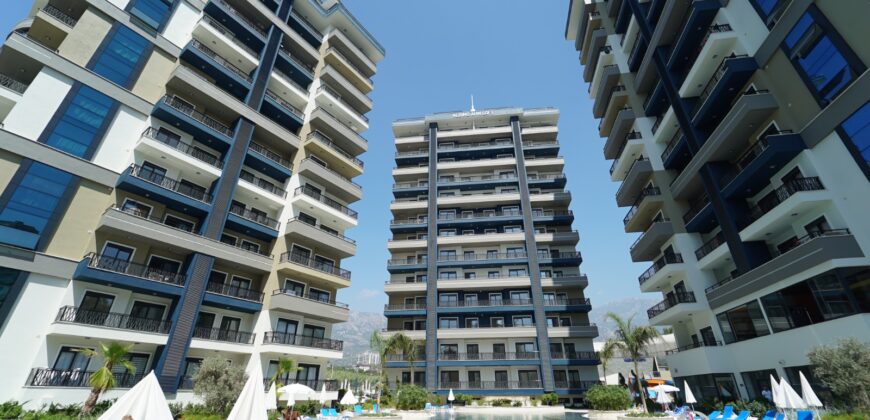 MAHMUTLAR  SATILIK 2+1 BOŞ DAİRE ALANYA  ALBİMO LOFT