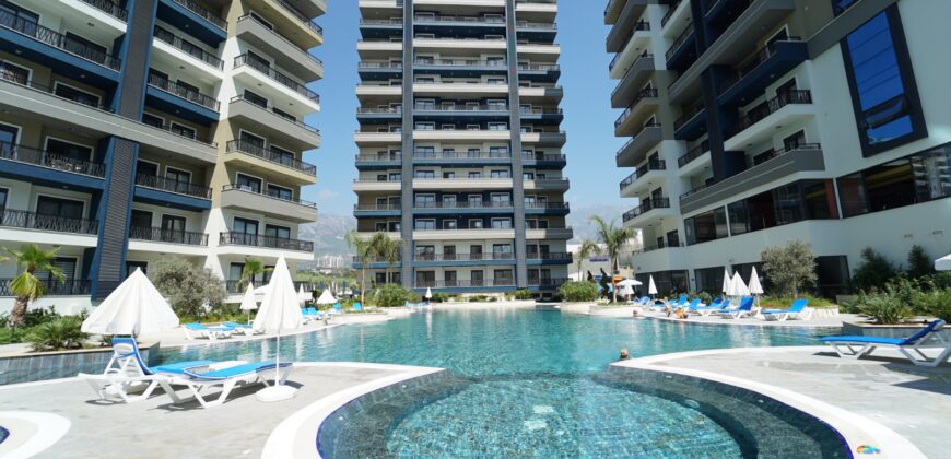 MAHMUTLAR  SATILIK 2+1 BOŞ DAİRE ALANYA  ALBİMO LOFT