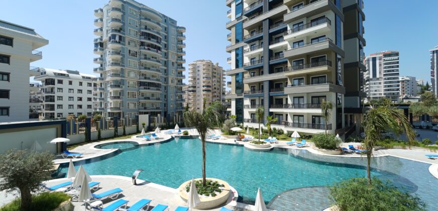 MAHMUTLAR  SATILIK 2+1 BOŞ DAİRE ALANYA  ALBİMO LOFT