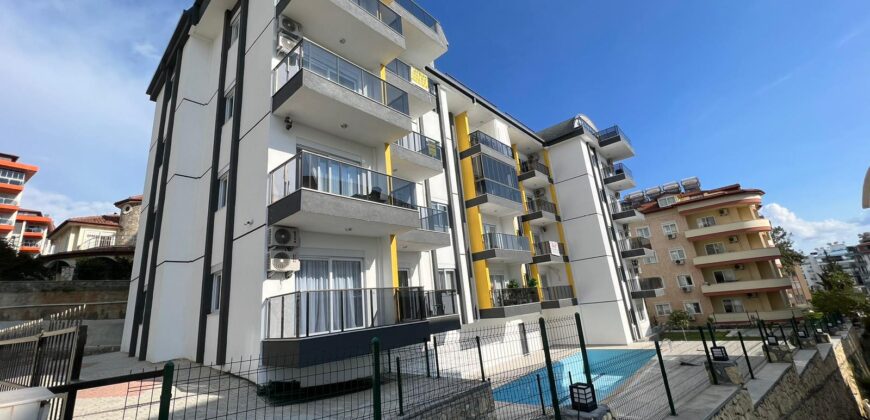 AVSALLAR SATILIK 1+1 EŞYASIZ RESİDENCE ALANYA AHSU GOLD 1