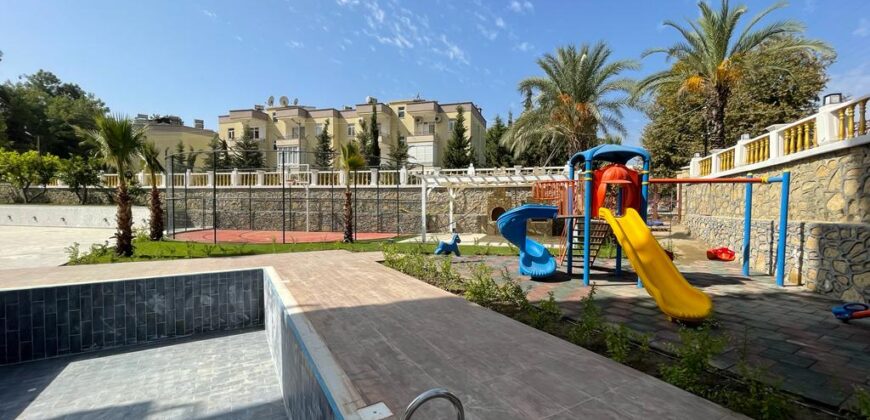 AVSALLAR SATILIK 3+1 EŞYASIZ RESİDENCE ALANYA  HAYPARK HAYAT RESİDENCE