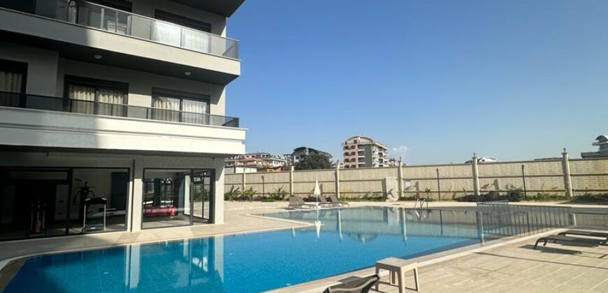 AVSALLAR SATILIK 1+1 EŞYASIZ RESİDENCE ALANYA  ROYAL SİS 9