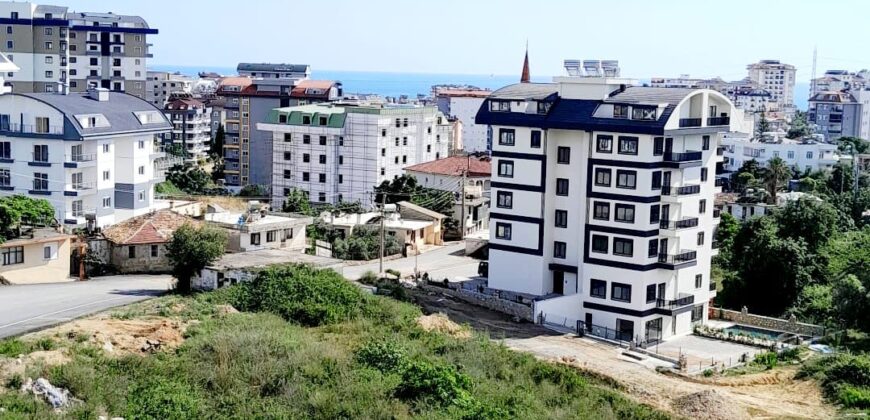 AVSALLAR SATILIK 1+1 EŞYASIZ DAİRE ALANYA ÇINAR APARTMANI