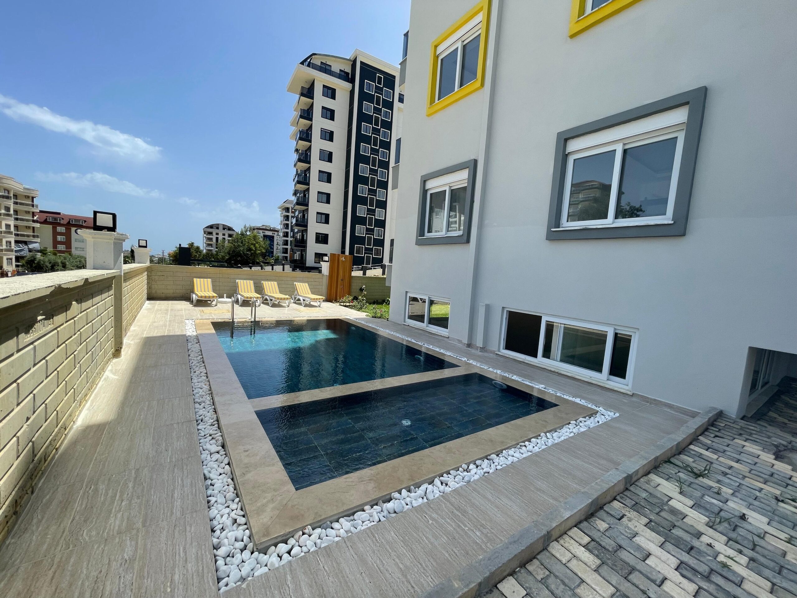 ALANYA KESTEL SATILIK 1+1 BOŞ DAİRE ALANYA Vision Apartmanı