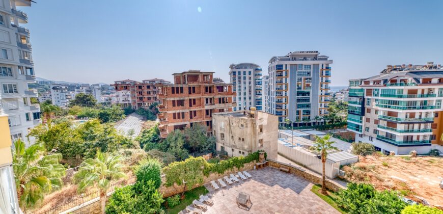 ALANYA TOSMUR SATILIK 2+1 EŞYALI DAIRE ALANYA  Akdeniz Apartmanı