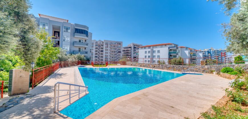 TOSMUR SATILIK 1+1 EŞYALI  RESIDENCE ALANYA  Gündoğan Sitesi Tosmur