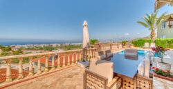 KARGICAK SATILIK 3+1 EŞYALI VİLLA ALANYA Gold City Villa