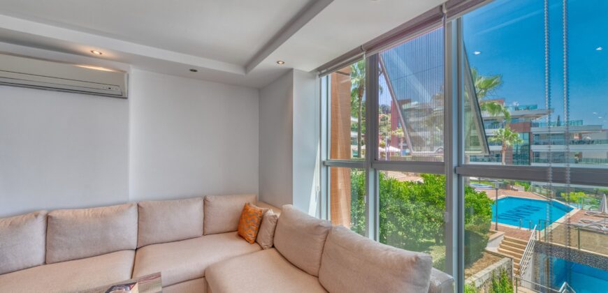 Alanya cikcilli satılık 2+1 eşyalı residence alanya Aramis Terrace 2