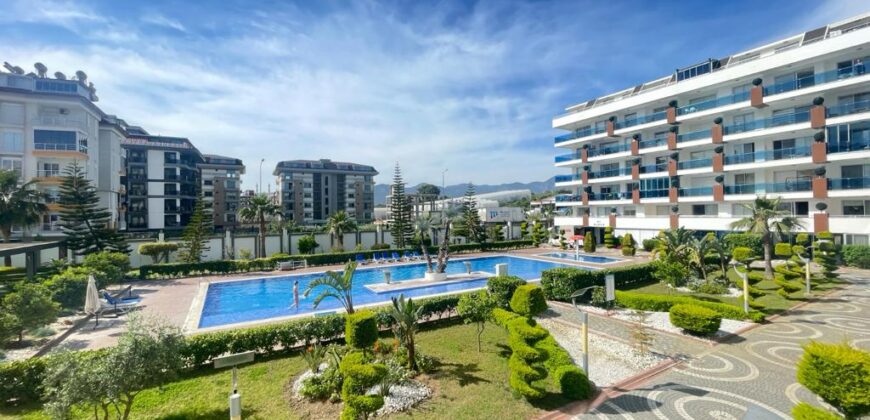 ALANYA KESTEL SATILIK 3+1 EŞYALI RESİDENCE  ALANYA Rising Blue Sitesi