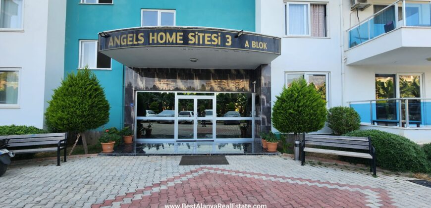 MAHMUTLAR KİRALIK 1+1 EŞYALI DAİRE  ALANYA  ANGELS  HOME SİTESİ