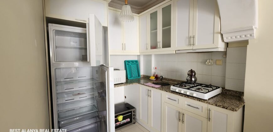 KİRALIK DAİRE MAHMUTLAR ALANYA TURNKEY SİTESİ 1+1 EŞYALI 12.000 TL