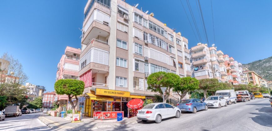 Kızlarpınar satılık 1+1 eşyalı daire alanya Kızlarpınar